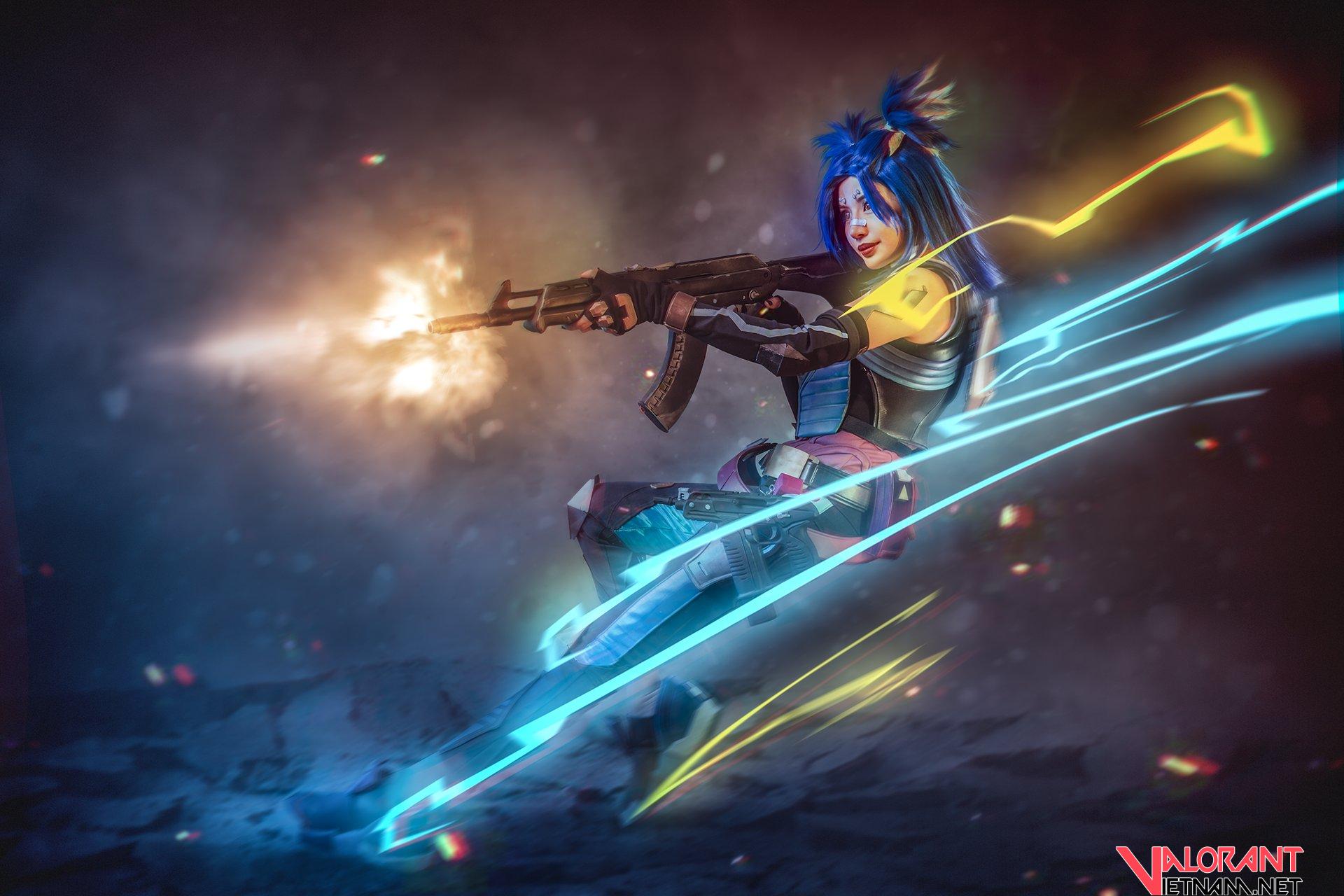 Neon ngay lập tức được cosplay dù chưa ra mắt