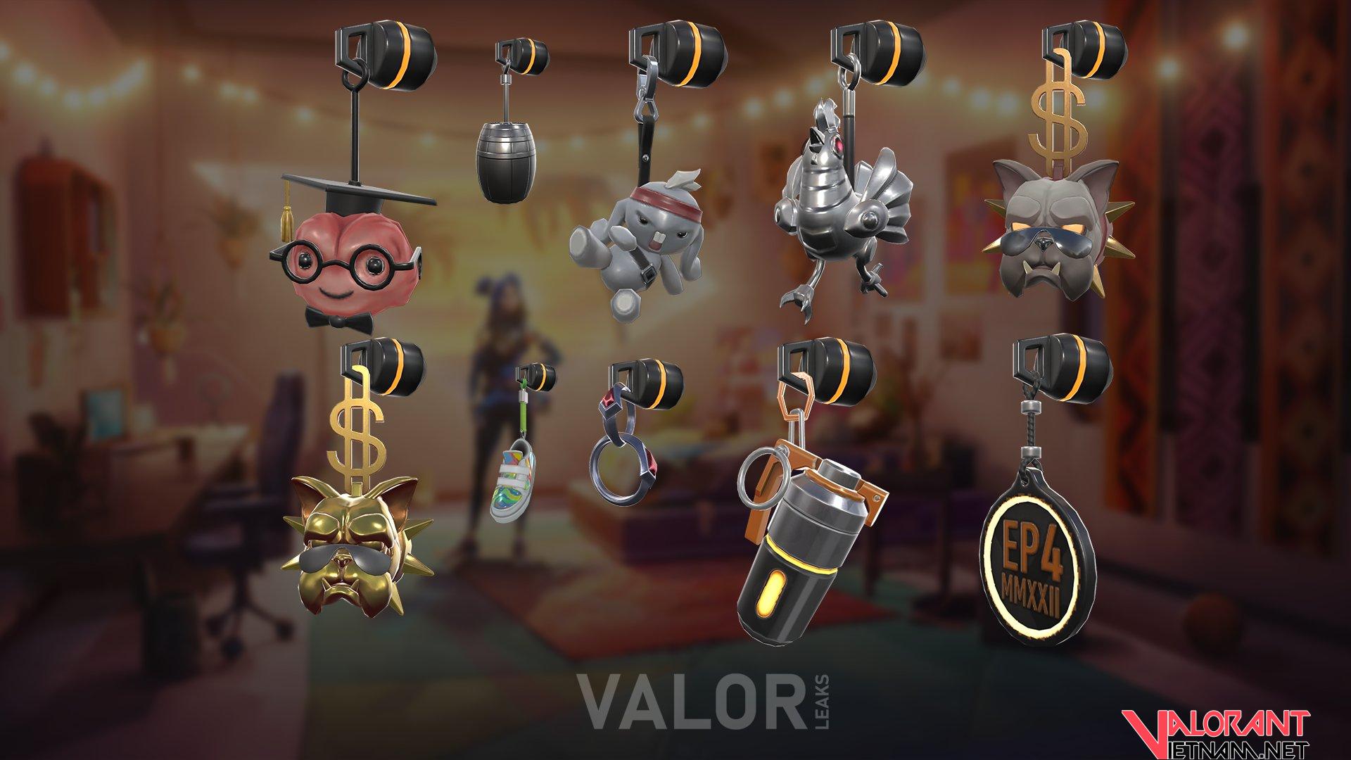 DANH SÁCH VẬT PHẨM TRONG EP4 BATTLEPASS