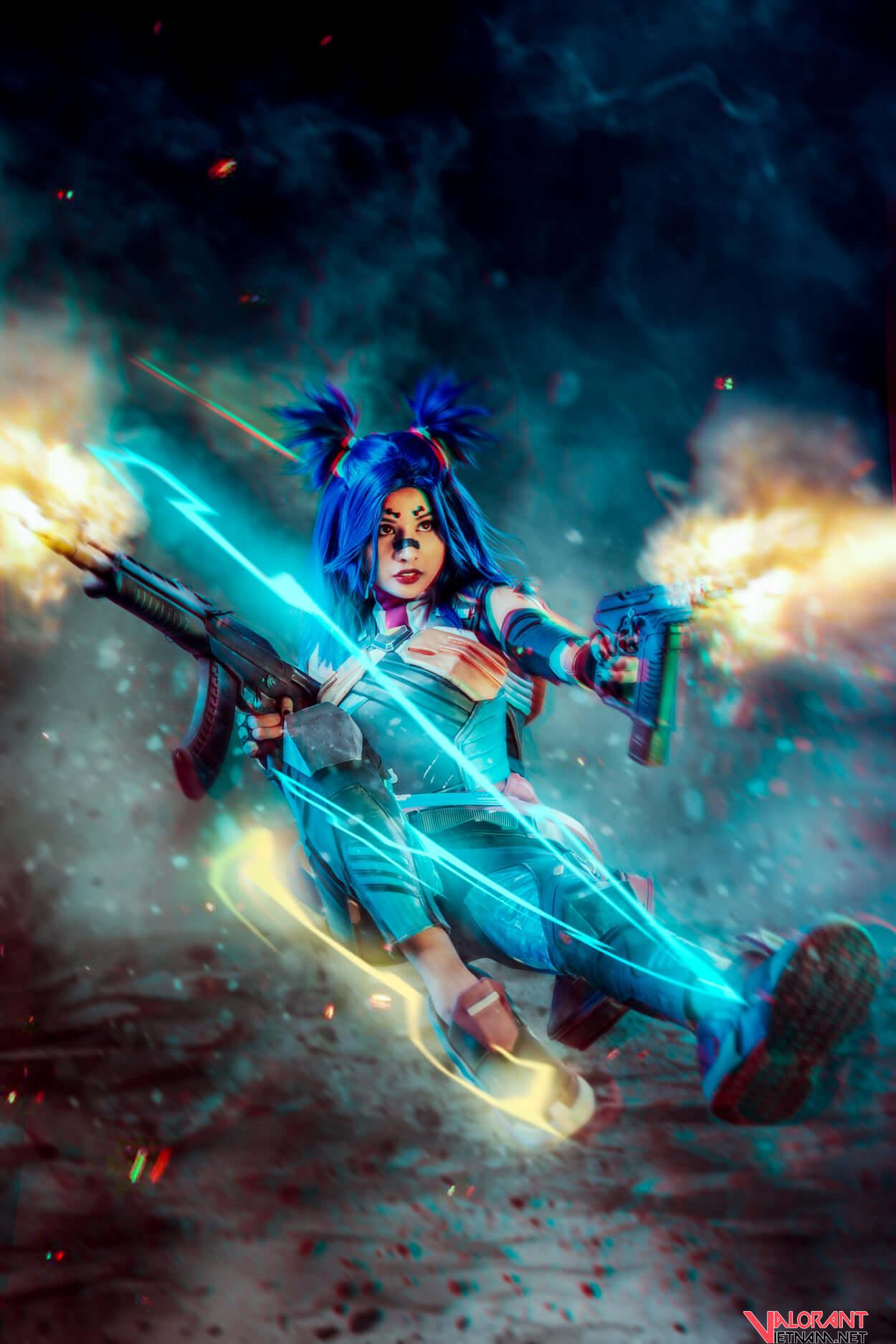 Neon ngay lập tức được cosplay dù chưa ra mắt
