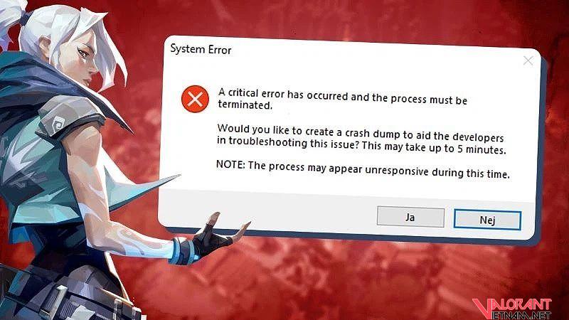 Lỗi không vào được Valorant