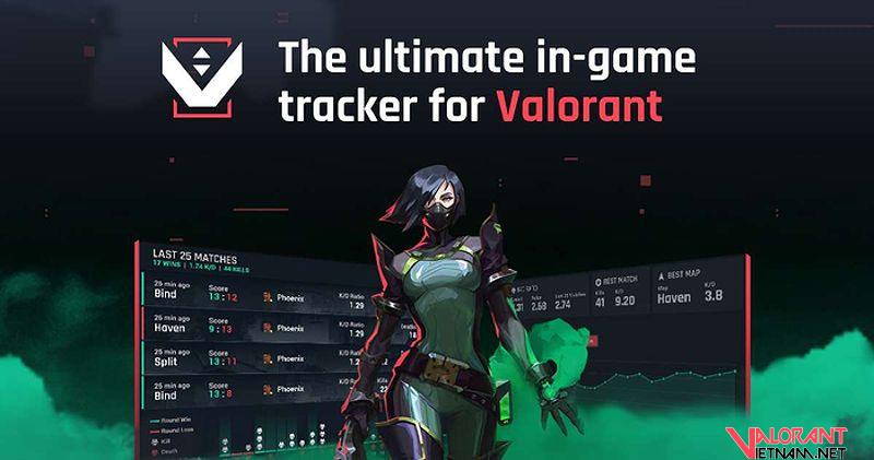 Valorant Tracker theo dõi thống kê và hiệu suất